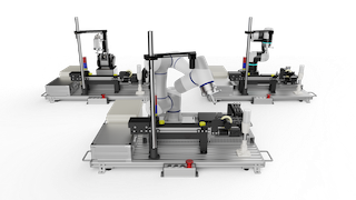 智能碼垛機器人,碼垛自動化方案,智能碼垛工作站、教育配件
